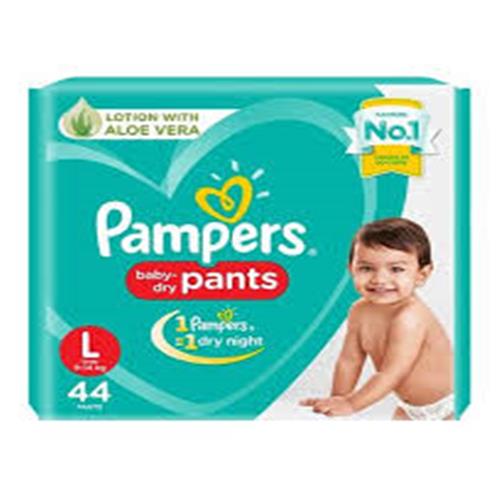 PAMPERS PANTS L (9-14kg) 44 PANTS